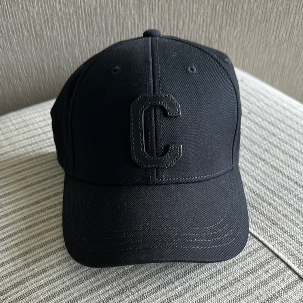 Black Coach Baseball Cap with C Logo